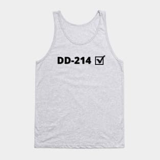 DD-214 / RETIRED MILITARY VETERAN (USA) Tank Top